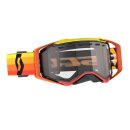 Scott Prospect Enduro orange gelb Crossbrille klar