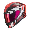 Scorpion Exo-R1 Evo Carbon Air Supra Helm schwarz rot