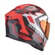 Scorpion Exo-R1 Evo Carbon Air Supra Helm schwarz rot