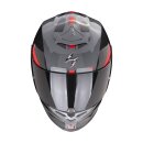 Scorpion Exo-R1 Evo Air Final Helm grau schwarz rot