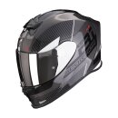 Scorpion Exo-R1 Evo Air Final Helm silber schwarz weiß