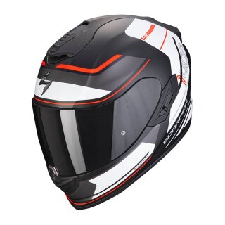 Scorpion Exo-1400 Evo Air Vittoria Helm mattschwarz weiß