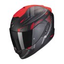 Scorpion Exo-1400 Evo Air Shell Helm mattschwarz rot