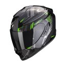 Scorpion Exo-1400 Evo Air Shell Helm schwarz grün