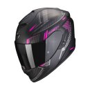 Scorpion Exo-1400 Evo Air Shell Helm mattschwarz rosa