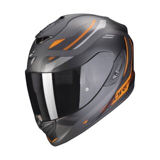 Scorpion Exo-1400 Evo Carbon Air Kydra Helm mattschwarz orange