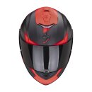 Scorpion Exo-1400 Evo Carbon Air Kendal Helm mattschwarz rot
