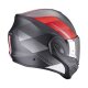 Scorpion Exo-Tech Evo Carbon Genus Klapphelm mattschwarz rot