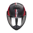 Scorpion Exo-Tech Evo Carbon Genus Klapphelm mattschwarz rot