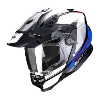 Scorpion ADF-9000 Air Trail Enduro-Helm schwarz blau weiß