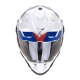 Scorpion ADF-9000 Air Desert Enduro-Helm weiß blau rot