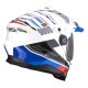 Scorpion ADF-9000 Air Desert Enduro-Helm weiß blau rot