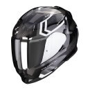 Scorpion Exo-491 Spin Motorrad-Helm schwarz weiß