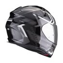 Scorpion Exo-491 Spin Motorrad-Helm schwarz weiß