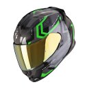 Scorpion Exo-491 Spin Motorrad-Helm schwarz grün