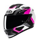HJC C10 Tins Helm MC8 schwarz grau rosa