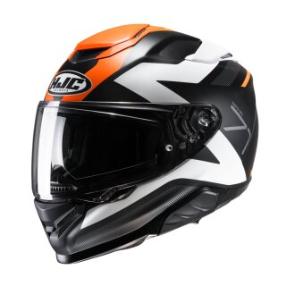 HJC Rpha 71 Pinna Helm MC7SF mattschwarz orange weiß