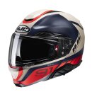 HJC Rpha 91 Rafino Klapphelm MC1SF rot blau beige