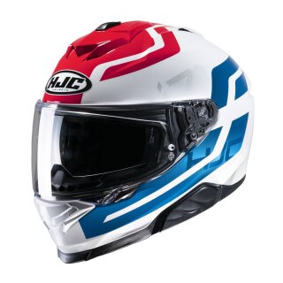 HJC i71 Enta Helm MC21 weiß blau rot