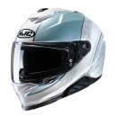 HJC i71 Sera Motorrad-Helm MC2 blau grau türkis