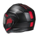 HJC i100 Beis Klapphelm MC1SF mattschwarz rot