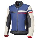 Held Midway Motorrad Lederjacke blau rot weiß