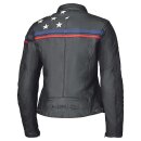 Held Midway Damen Motorrad Lederjacke Black Star schwarz