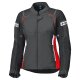 Held Savona Damen Motorrad Textiljacke schwarz rot