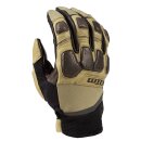 Klim Dakar Pro Offroad-Handschuh beige neongelb