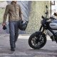Klim Marrakesh Motorrad Textiljacke Petrol braun