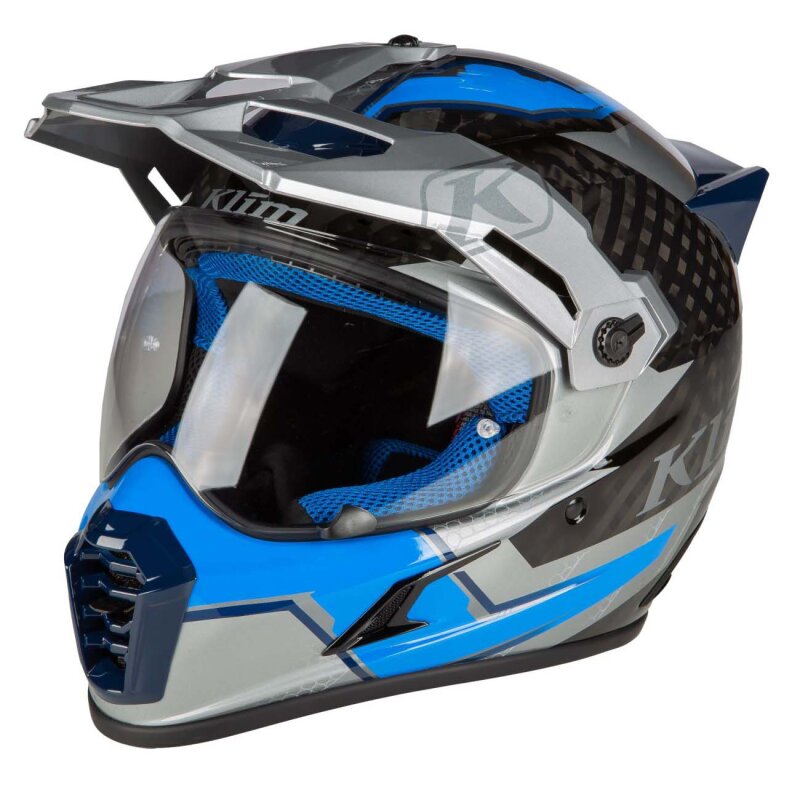Venturo Helm In Grau – Größe L/XL Mit 15 Lüftungsöffnungen, Verstellbarem Okzipital-System Und Abnehmbarem Visier