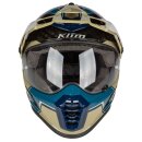 Klim Krios Pro Ventura Endurohelm Burnt olive blau