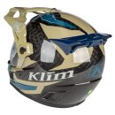 Klim Krios Pro Ventura Endurohelm Burnt olive blau