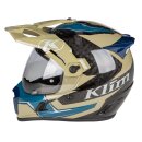 Klim Krios Pro Ventura Endurohelm Burnt olive blau