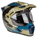 Klim Krios Pro Ventura Endurohelm Burnt olive blau