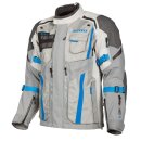 Klim Badlands Pro Motorrad Textil-Jacke cool grau blau