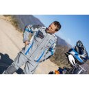 Klim Badlands Pro Motorrad Textil-Jacke cool grau blau