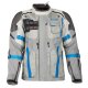 Klim Badlands Pro Motorrad Textil-Jacke cool grau blau