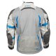 Klim Badlands Pro Motorrad Textil-Jacke cool grau blau