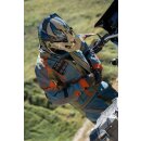 Klim Badlands Pro A3 Motorradjacke blau orange olive