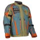 Klim Badlands Pro A3 Motorradjacke blau orange olive