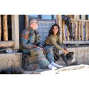 Klim Badlands Pro A3 Motorradhose blau orange olive