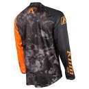 Klim XC Lite Motocross-Hemd Corrosion orange grau schwarz