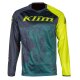 Klim XC Lite Motocross-Hemd Corrosion blau neongelb