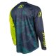 Klim XC Lite Motocross-Hemd Corrosion blau neongelb