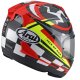 Arai RX-7V Evo TT Isle of Man 23 Racing-Helm rot neongelb