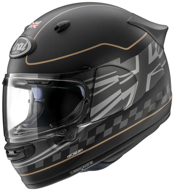 Arai Quantic Dark Citizen UK Helm schwarz gold kaufen