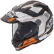 Arai Tour-X4 Vision Enduro-Helm weiß orange schwarz
