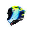 AGV Pista GP RR Soleluna 2021 Helm neongelb rot blau