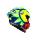 AGV Pista GP RR Soleluna 2021 Helm neongelb rot blau